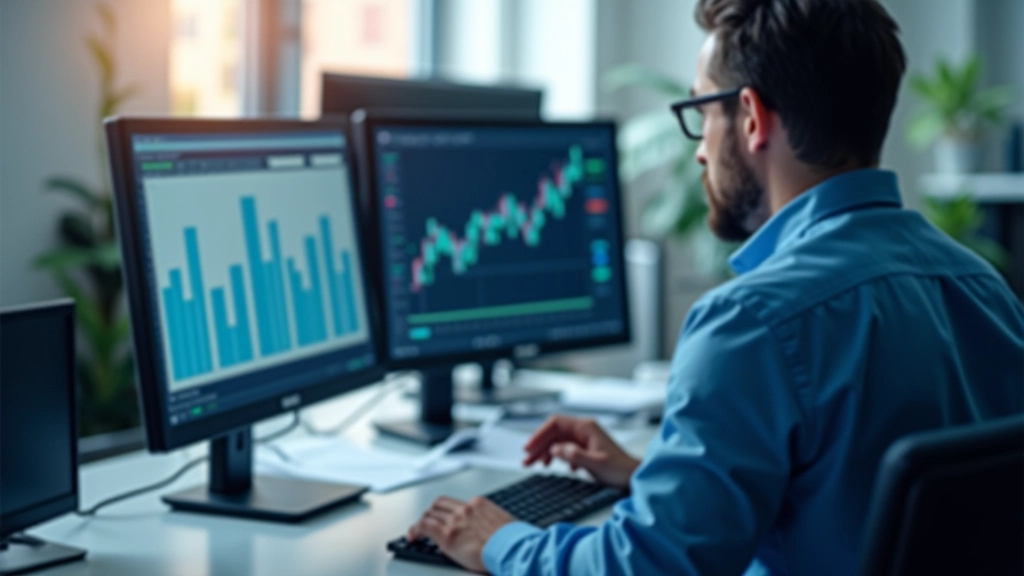 Écran affichant l'indice de sentiment consommateur avec graphique en courbe montrant les variations mensuelles