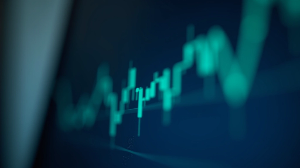 Graphique montrant les tendances des enquêtes de conjoncture économique avec lignes ascendantes et descendantes colorées